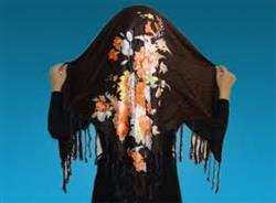 بهترین مدل شال های سه گوش