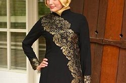 فروشگاه ویژه پارچه مخمل کار شده مشکی