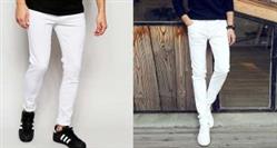 تولید انواع شلوار کتان مردانه سفید