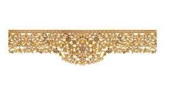 قیمت کتیبه پرده سفید طلایی