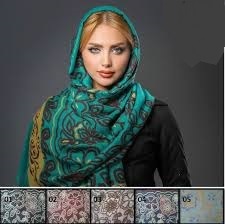 سفارش خرید اینترنتی شال نخی ساده