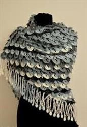 خرید عمده روسری سه گوش بافتنی زنانه