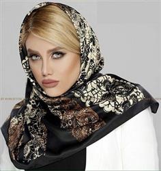 فروش ویژه روسری ساتن طلاکوب