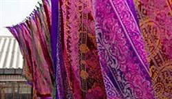 عرضه آنلاین روسری ابریشم کلاقه ای زیبا