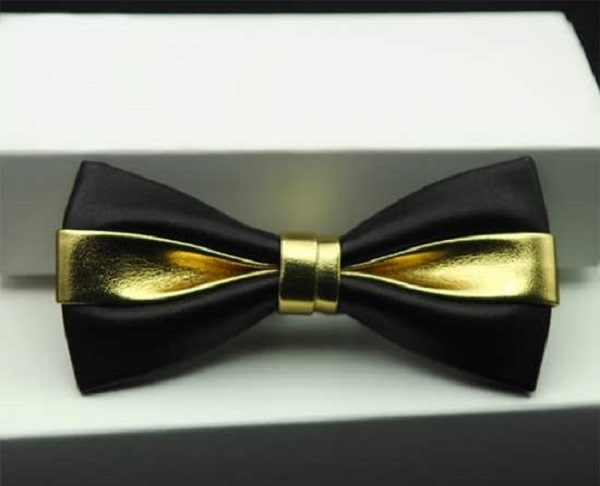 پاپیون مردانه طلایی