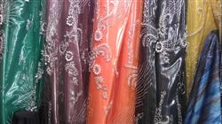 فروش پارچه تور نگین کاری شده