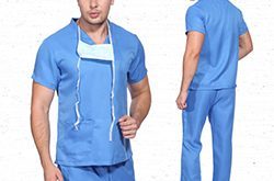 پخش مستقیم انواع پارچه بیمارستانی آبی