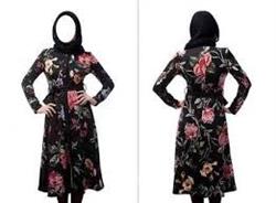 فروش عمده مانتو اسپرت گلدار شیک