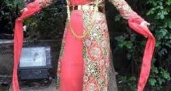 خرید یک قواره پارچه لباس کردی سنندجی