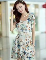 عرضه پیراهن حریر دخترانه