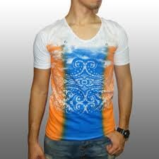 خرید تی شرت مردانه یقه‌گرد