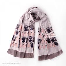 خرید عمده شال بچگانه نخی