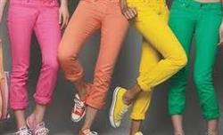 قیمت انواع شلوارکتان زنانه رنگی