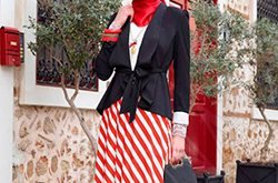 بنکداری انواع پارچه حریر ژرژت طرحدار