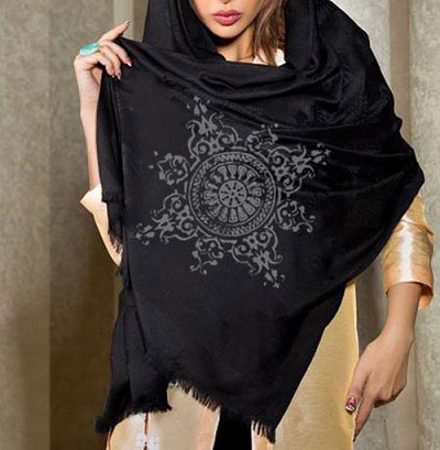 شال طرح ترنج