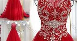 بازار فروش پارچه ساتن نگین دار