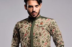 بافندگی برتر پارچه پیراهنی طرحدار