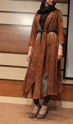 طراحی مانتو های مجلسی بلند