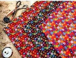 خرید عمده پارچه تریکو گلدار