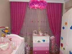 فروش پرده سیسمونی نوزاد دختر