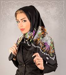 فروش روسری چهارگوش بزرگ ساتن