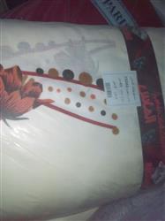 خرید اینترنتی پارچه پرده ای چاپی گلدار