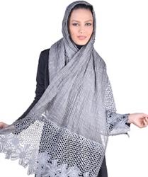 شال دانتل نخی زیبا تابستانی