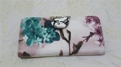 قیمت انواع کیف پول شیک فانتزی گلدار