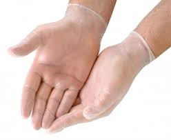 حراج انواع دستکش لاتکس شفاف