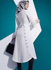 جدیدترین مدل طراحی مانتو شنلی زنانه
