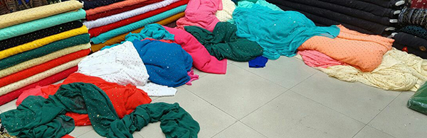 پارچه حریر ساده