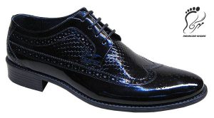 کفش مجلسی مردانه شیک مدل ورنی تولید تبریز
